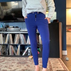 Marni Cobalt Blue Colorblock Pants